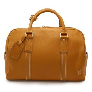 Louis Vuitton Tobacco Carryall Boston Bag Travel Bag Travel Bag Jeanne Yellow
